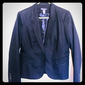 New Chelsea & Theodore Lined Navy Blazer